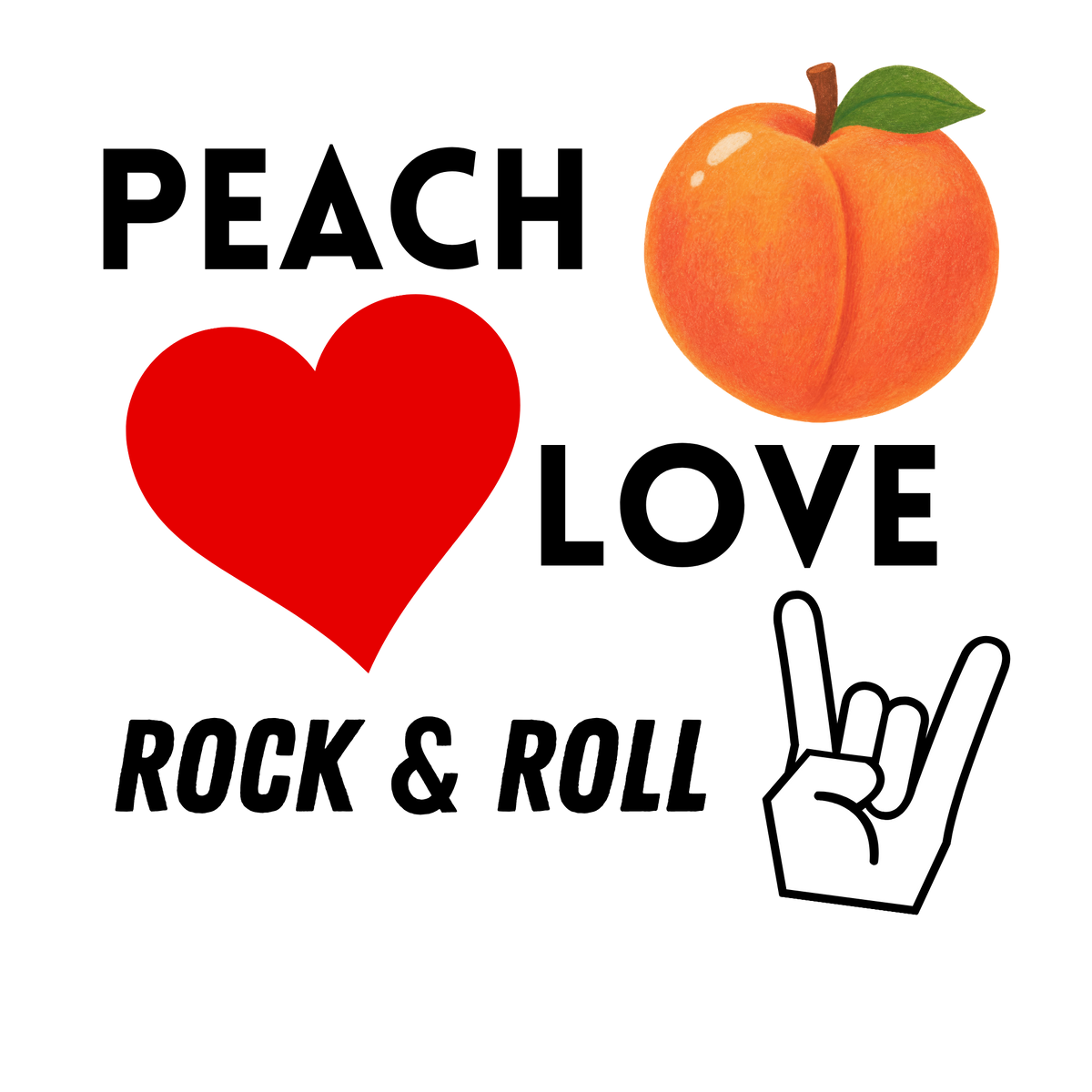 Peach Love Rock & Roll