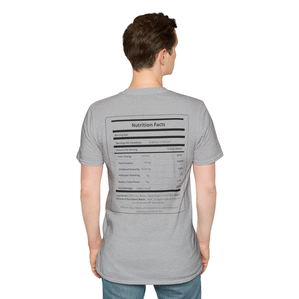Gen X Raised on Hose Water T-Shirt | Retro Childhood Tee