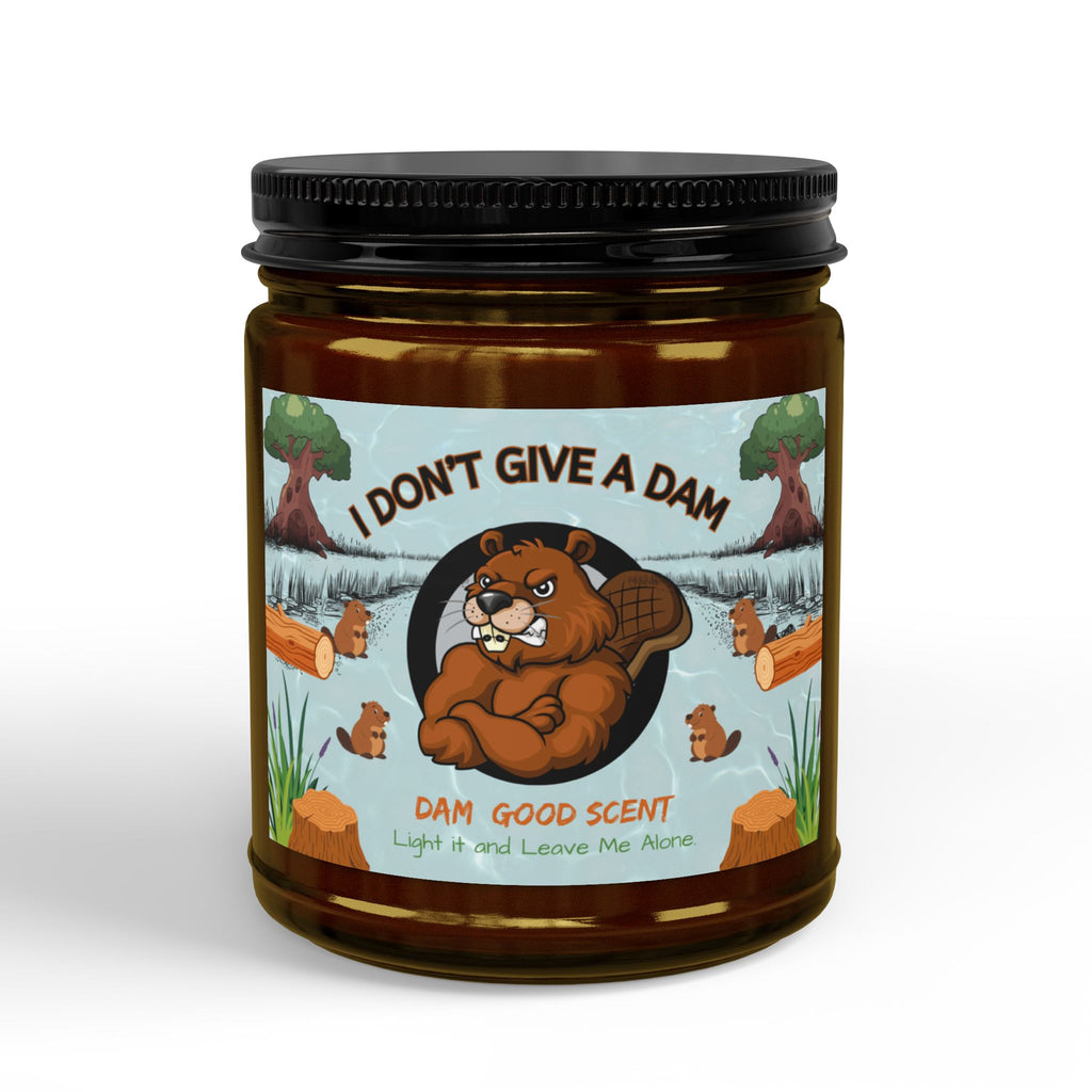 Soy Candle — "I Don’t Give a Dam" Scented Candle (4oz & 9oz)