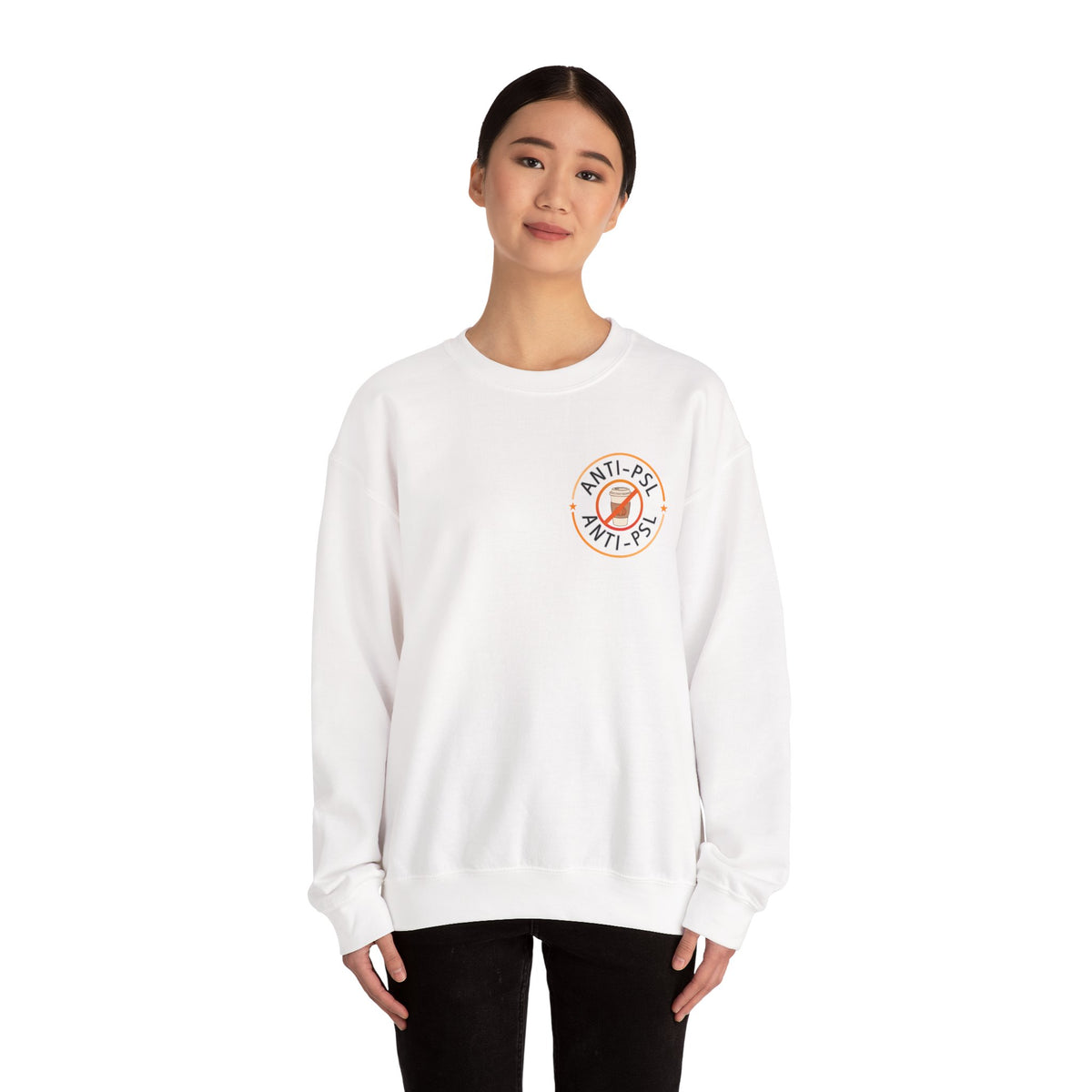 Anti Pumpkin Spice Club Crewneck | Marked Safe Fall Sweatshirt