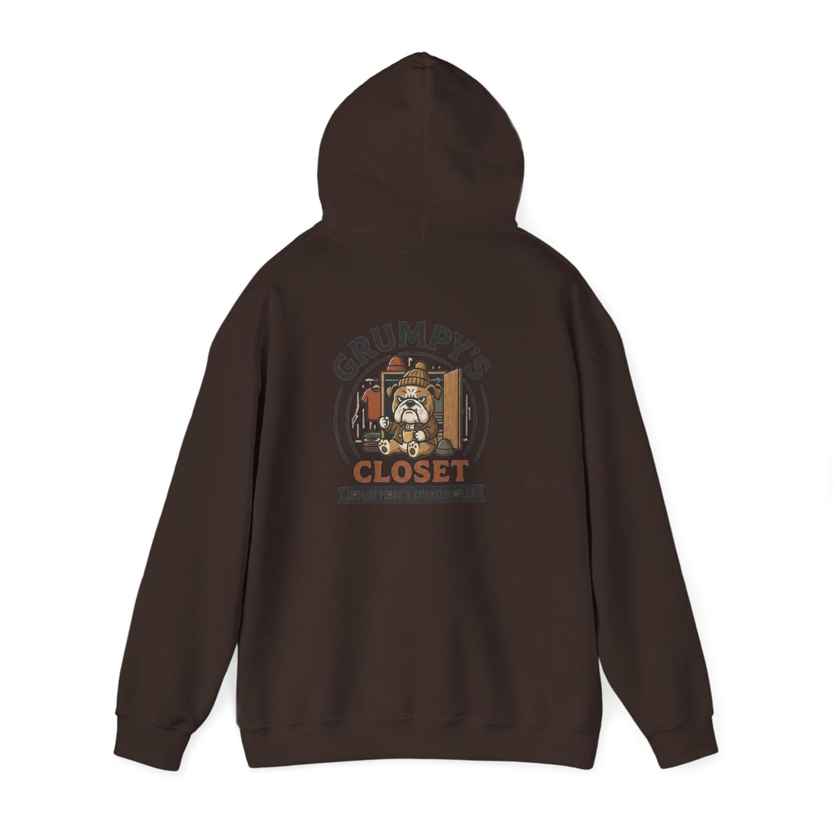 Grumpy's Closet Logo Hoodie | Unisex Graphic Pullover