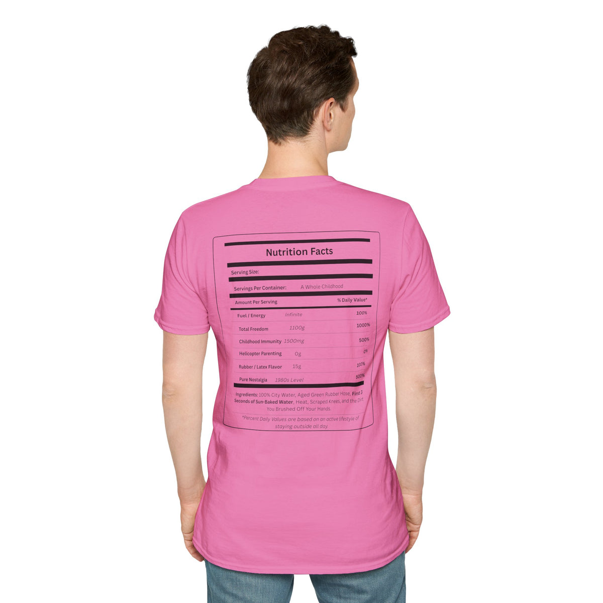 Gen X Raised on Hose Water T-Shirt | Retro Childhood Tee