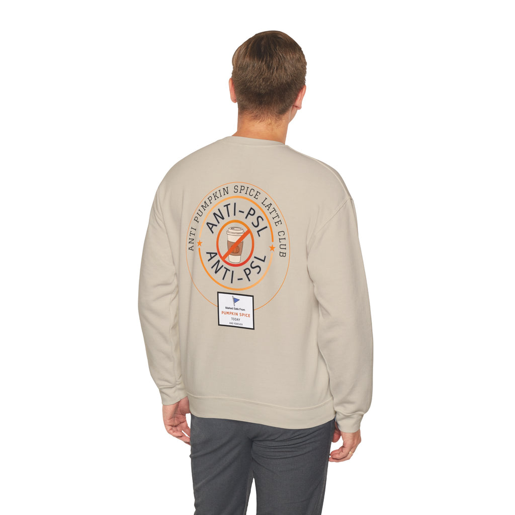 Anti Pumpkin Spice Club Crewneck | Marked Safe Fall Sweatshirt