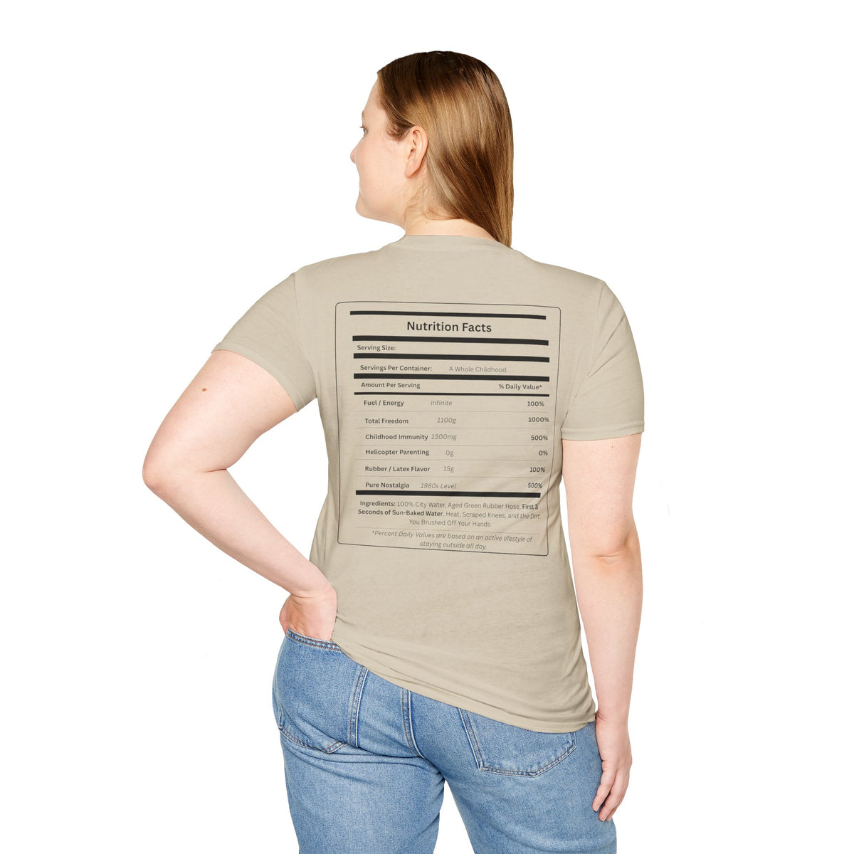 Gen X Raised on Hose Water T-Shirt | Retro Childhood Tee