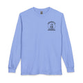Grumpy's Closet Long Sleeve Tee — Vintage Bulldog Logo, 'Unique Finds & Curated Wear'