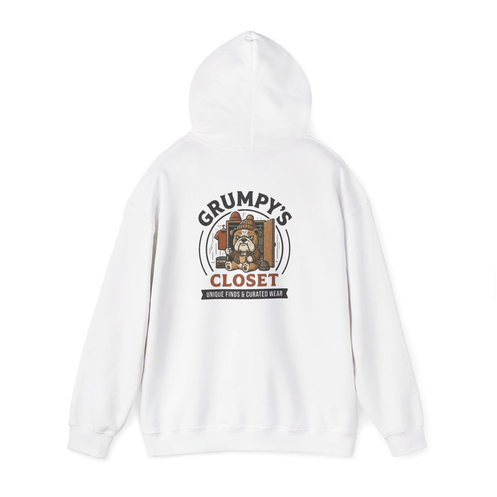 Grumpy's Closet Logo Hoodie | Unisex Graphic Pullover