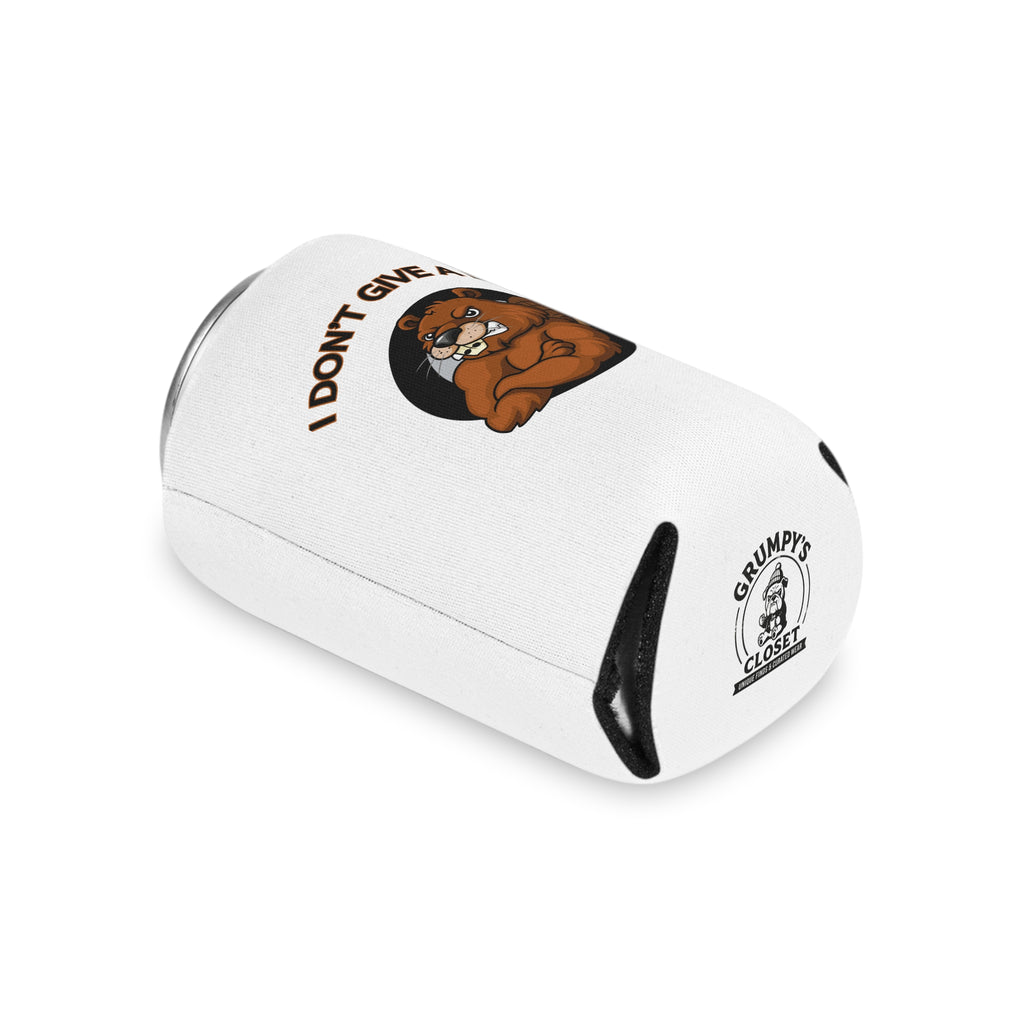 I Don't Give a Dam Beaver Can Cooler — Funny Outdoor Beverage Insulator