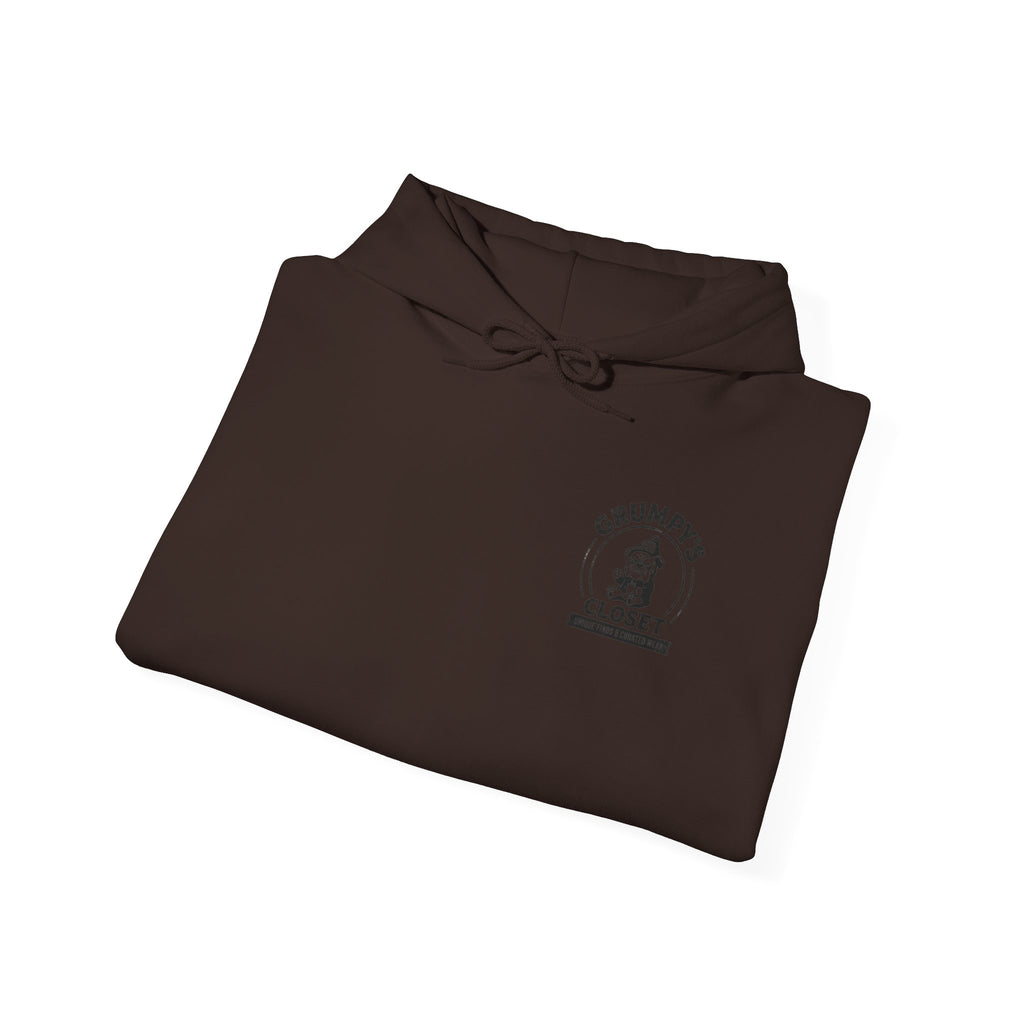 Grumpy's Closet Logo Hoodie | Unisex Graphic Pullover