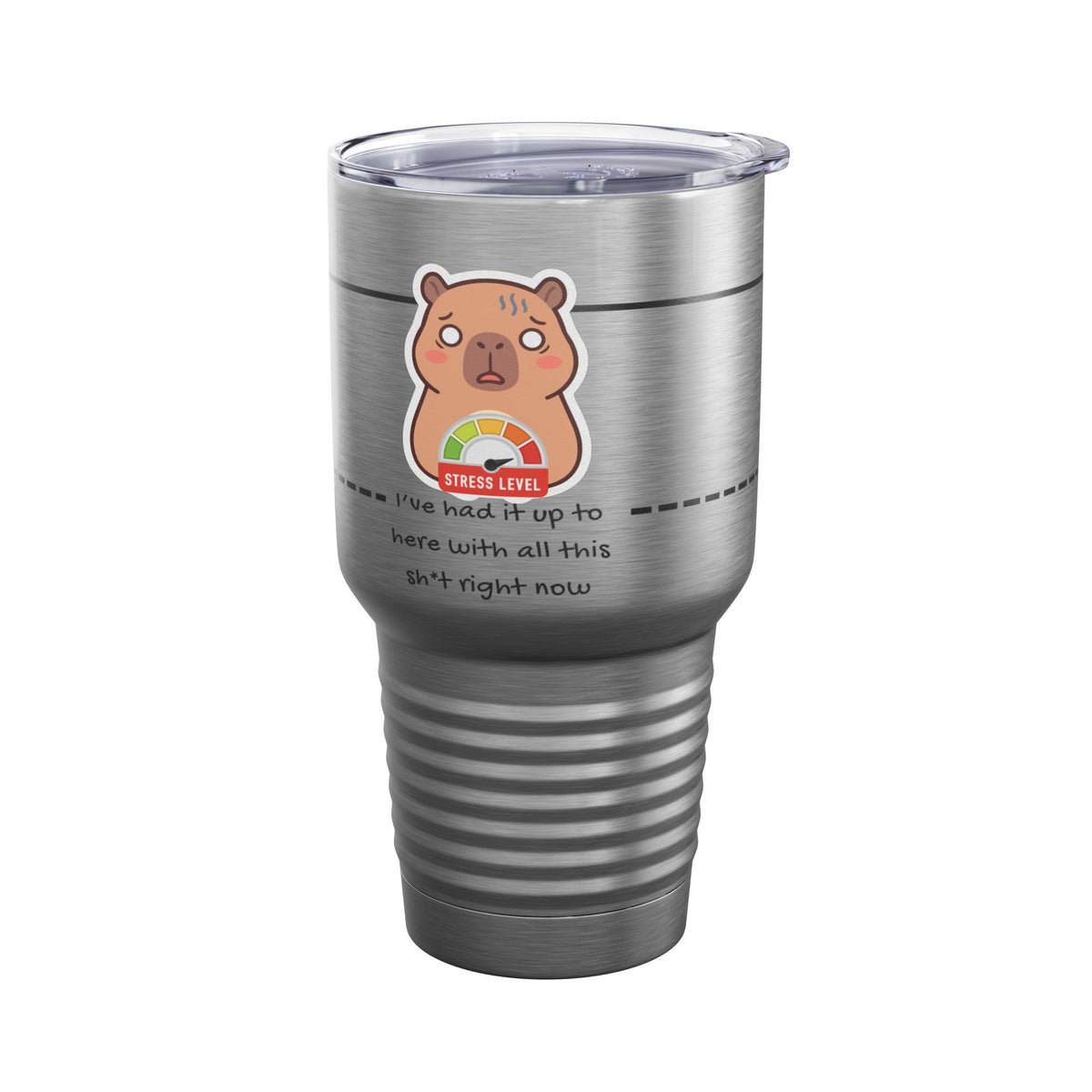 I’ve Had It Up to Here Capybara Tumbler | 30 oz