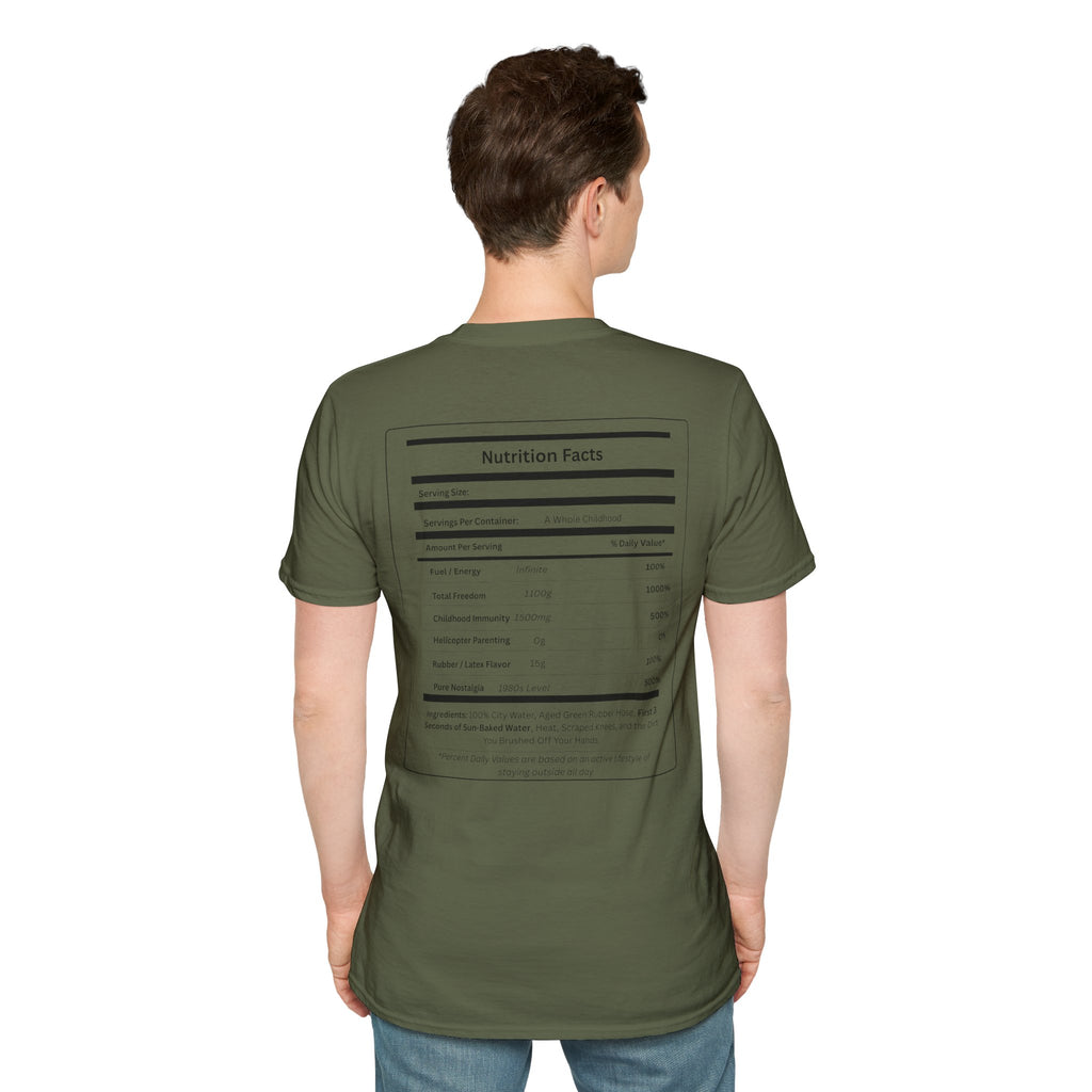 Gen X Raised on Hose Water T-Shirt | Retro Childhood Tee