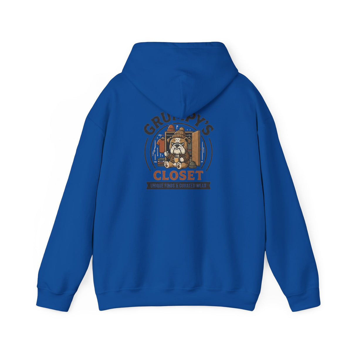 Grumpy's Closet Logo Hoodie | Unisex Graphic Pullover