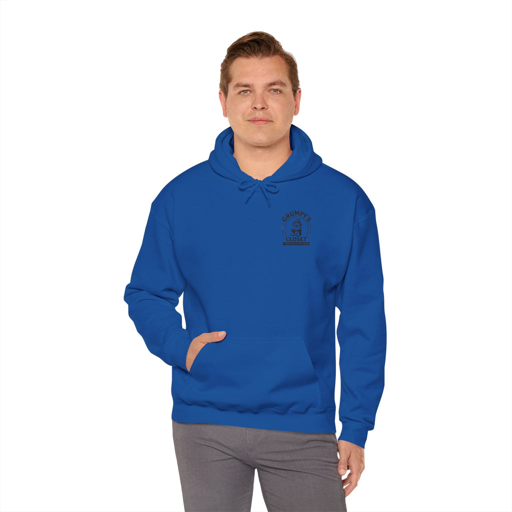 Grumpy's Closet Logo Hoodie | Unisex Graphic Pullover
