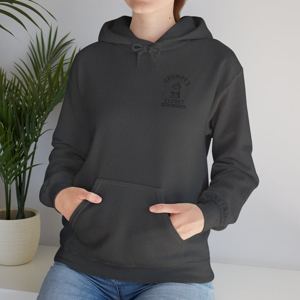Grumpy's Closet Logo Hoodie | Unisex Graphic Pullover