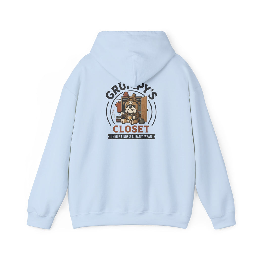 Grumpy's Closet Logo Hoodie | Unisex Graphic Pullover