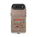 Gen X 70s & 80s TV Shows Bingo iPhone Case | Retro Tough Cover