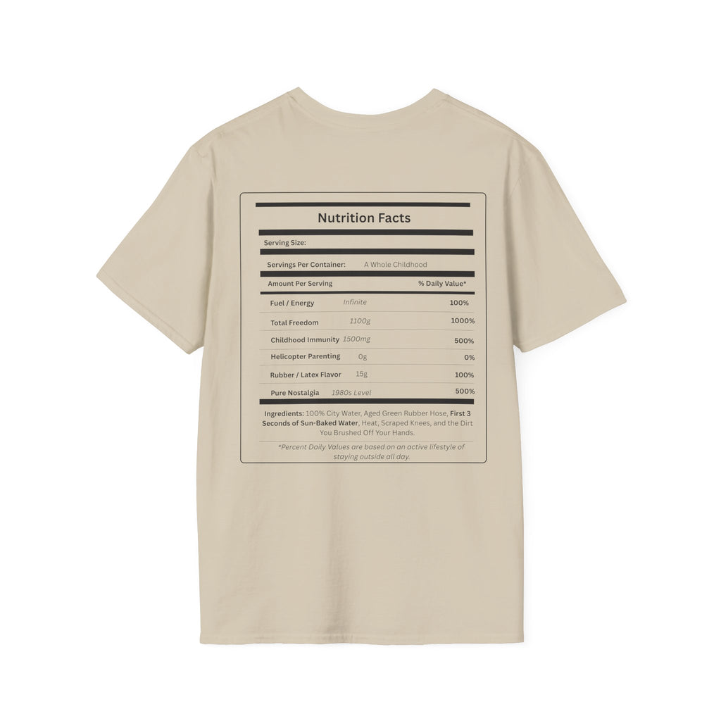 Gen X Raised on Hose Water T-Shirt | Retro Childhood Tee