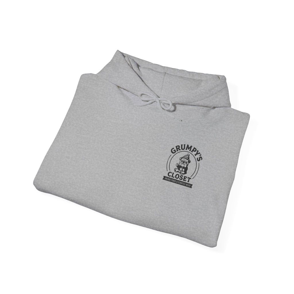 Grumpy's Closet Logo Hoodie | Unisex Graphic Pullover