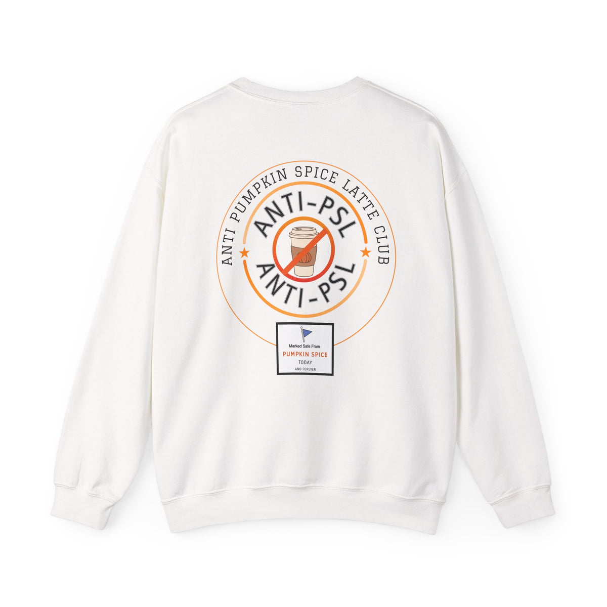 Anti Pumpkin Spice Club Crewneck | Marked Safe Fall Sweatshirt