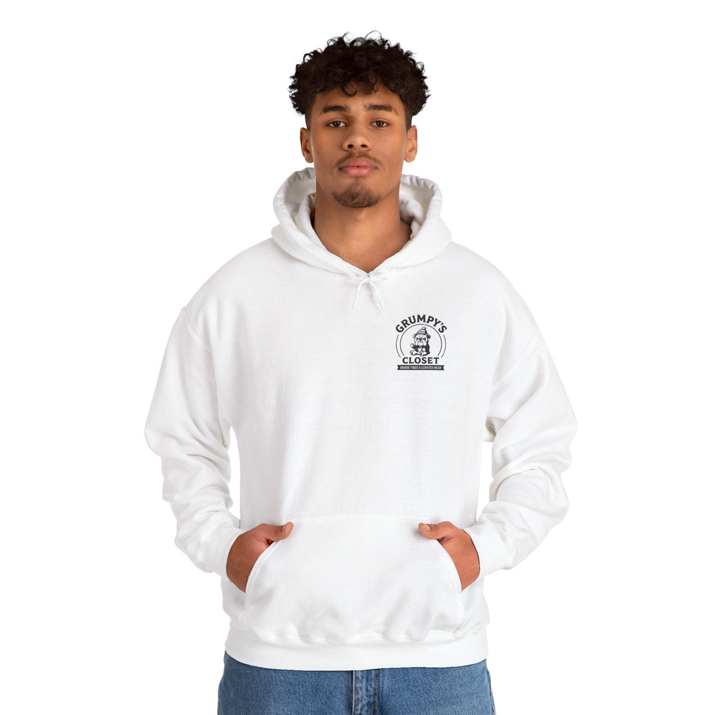 Grumpy's Closet Logo Hoodie | Unisex Graphic Pullover