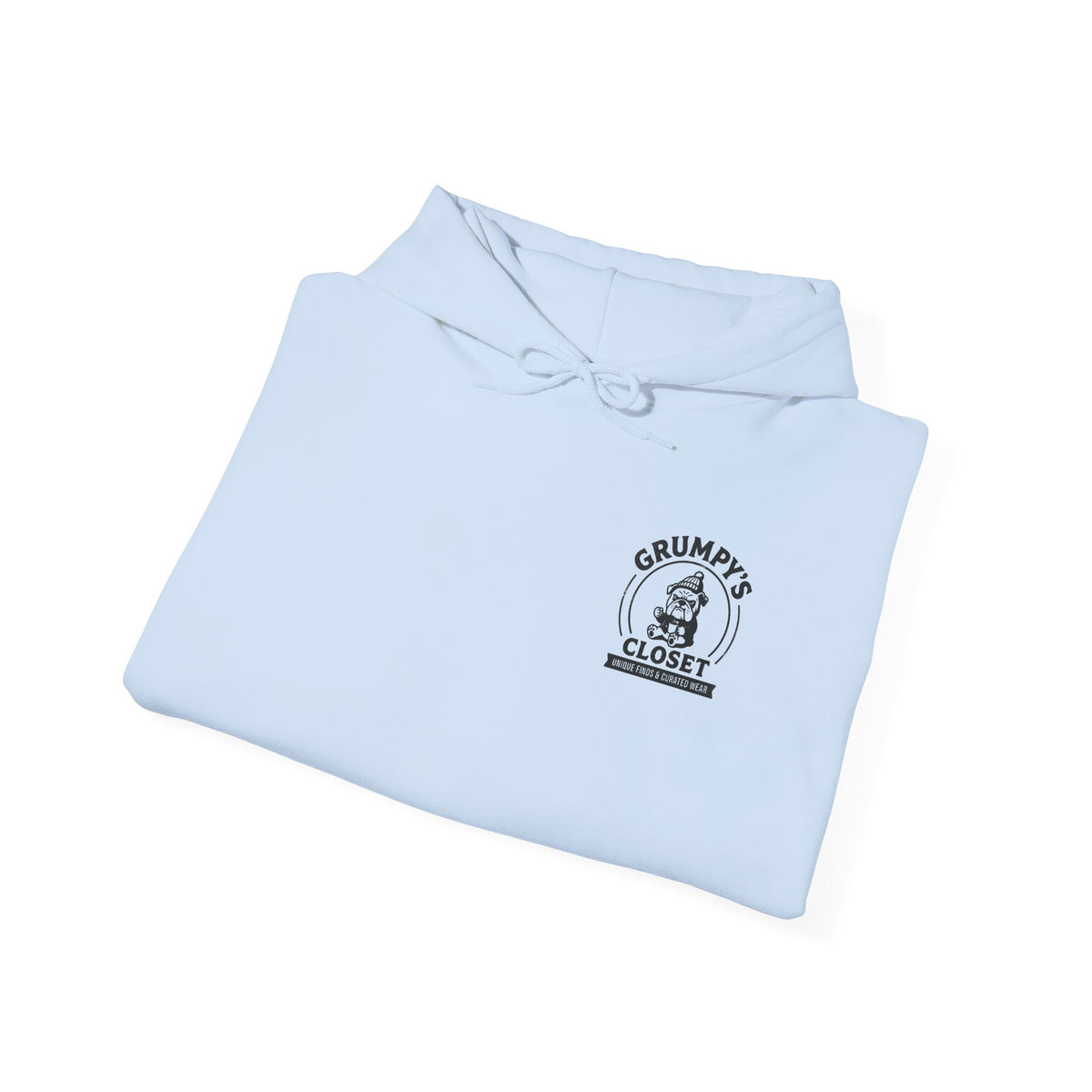 Grumpy's Closet Logo Hoodie | Unisex Graphic Pullover