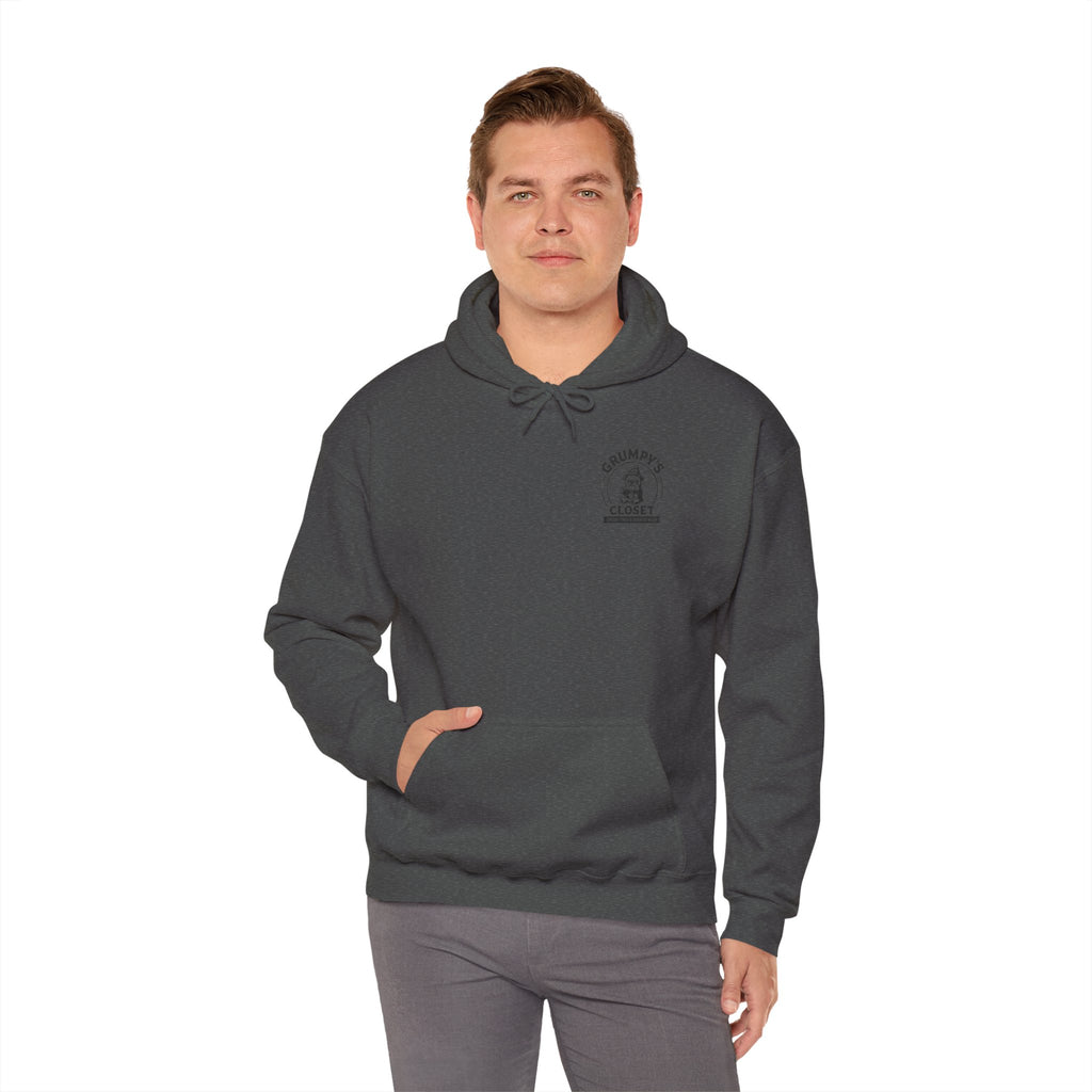 Grumpy's Closet Logo Hoodie | Unisex Graphic Pullover