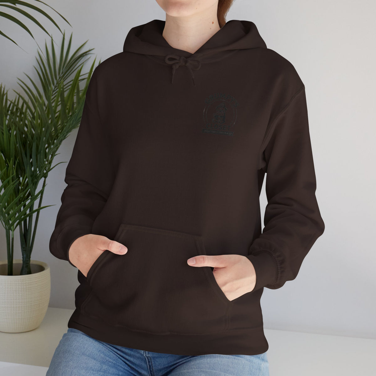 Grumpy's Closet Logo Hoodie | Unisex Graphic Pullover