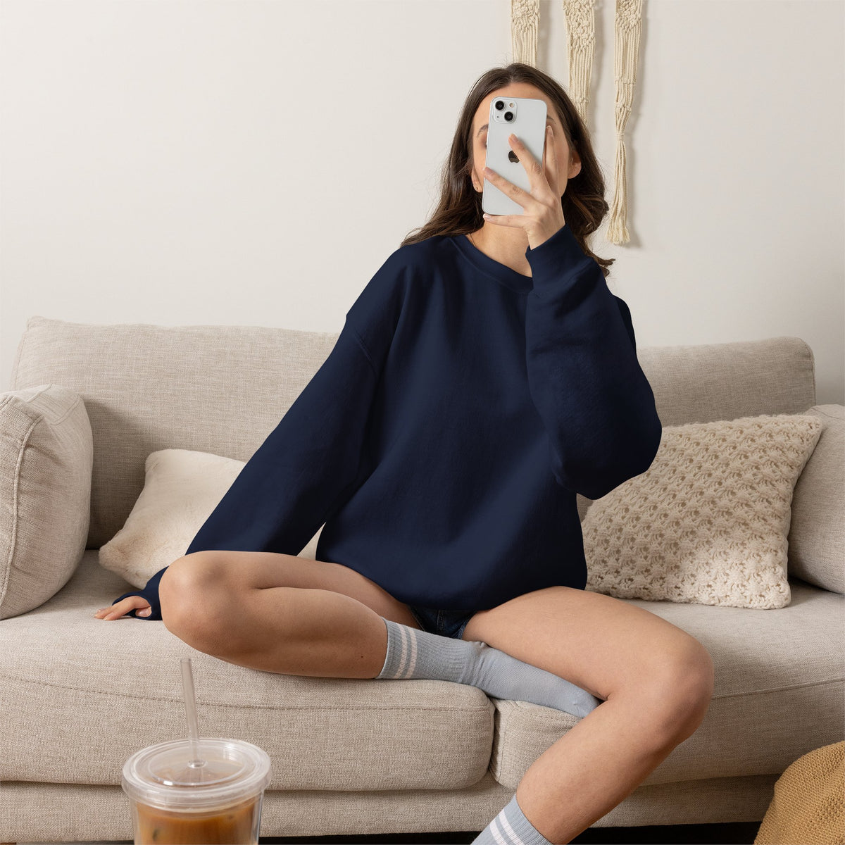 Grumpy’s Closet Crewneck Sweatshirt | Cozy Logo Pullover