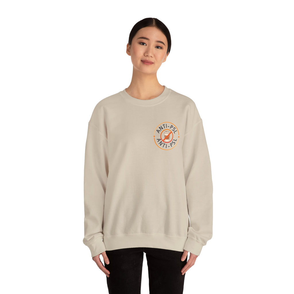Anti Pumpkin Spice Club Crewneck | Marked Safe Fall Sweatshirt