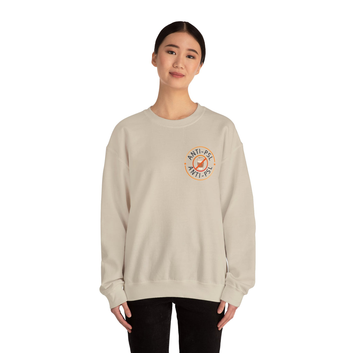 Anti Pumpkin Spice Club Crewneck | Marked Safe Fall Sweatshirt