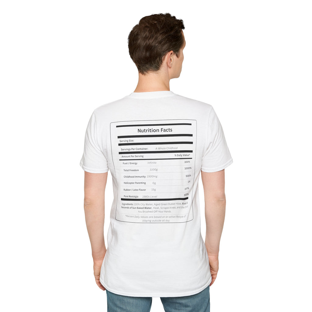 Gen X Raised on Hose Water T-Shirt | Retro Childhood Tee