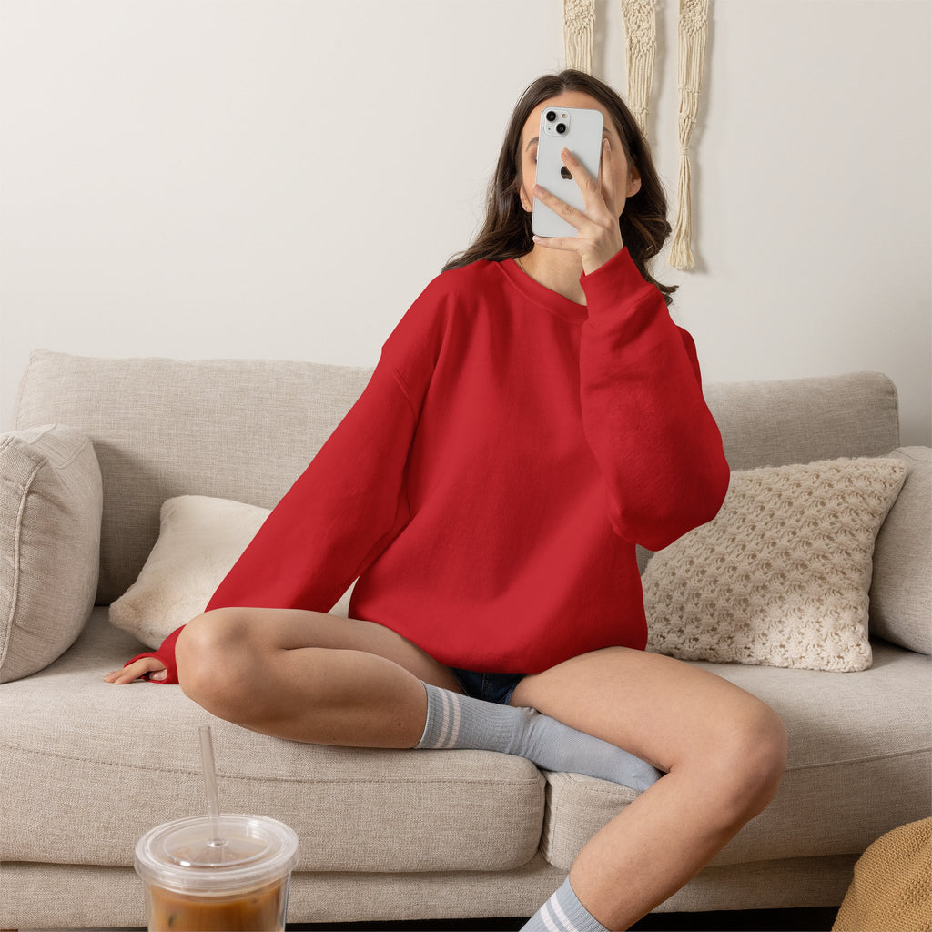 Grumpy’s Closet Crewneck Sweatshirt | Cozy Logo Pullover