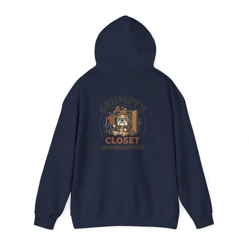 Grumpy's Closet Logo Hoodie | Unisex Graphic Pullover