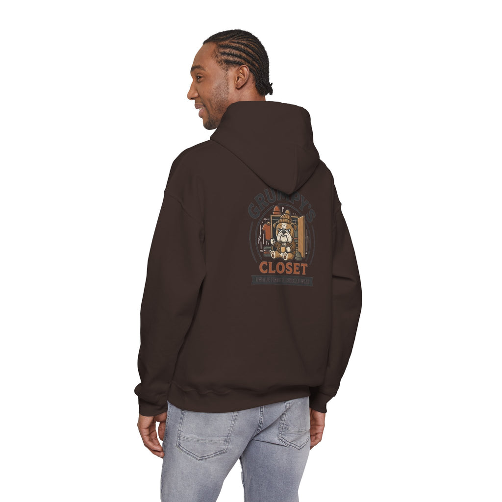 Grumpy's Closet Logo Hoodie | Unisex Graphic Pullover