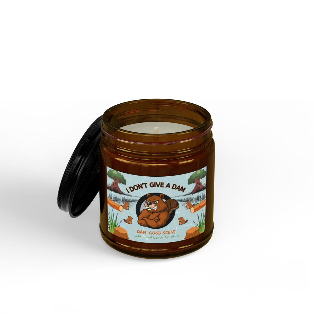 Soy Candle — "I Don’t Give a Dam" Scented Candle (4oz & 9oz)