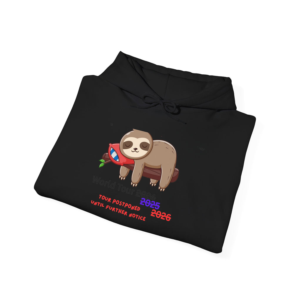 Procrastinators World Tour Hoodie | Funny Sloth Sweatshirt