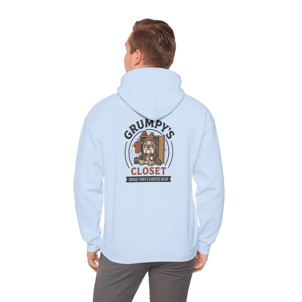 Grumpy's Closet Logo Hoodie | Unisex Graphic Pullover