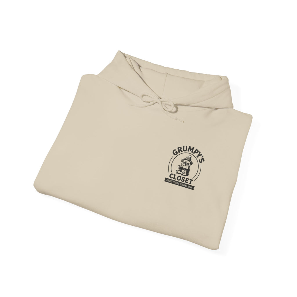 Grumpy's Closet Logo Hoodie | Unisex Graphic Pullover