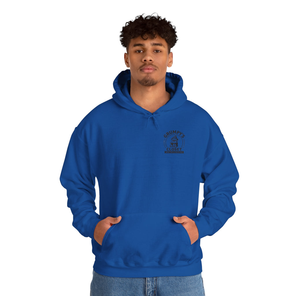 Grumpy's Closet Logo Hoodie | Unisex Graphic Pullover