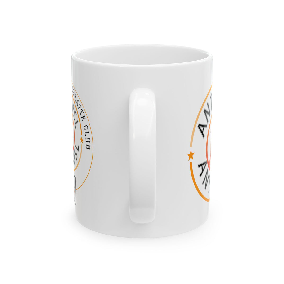 Anti Pumpkin Spice Mug | Classic Logo, Both Sides