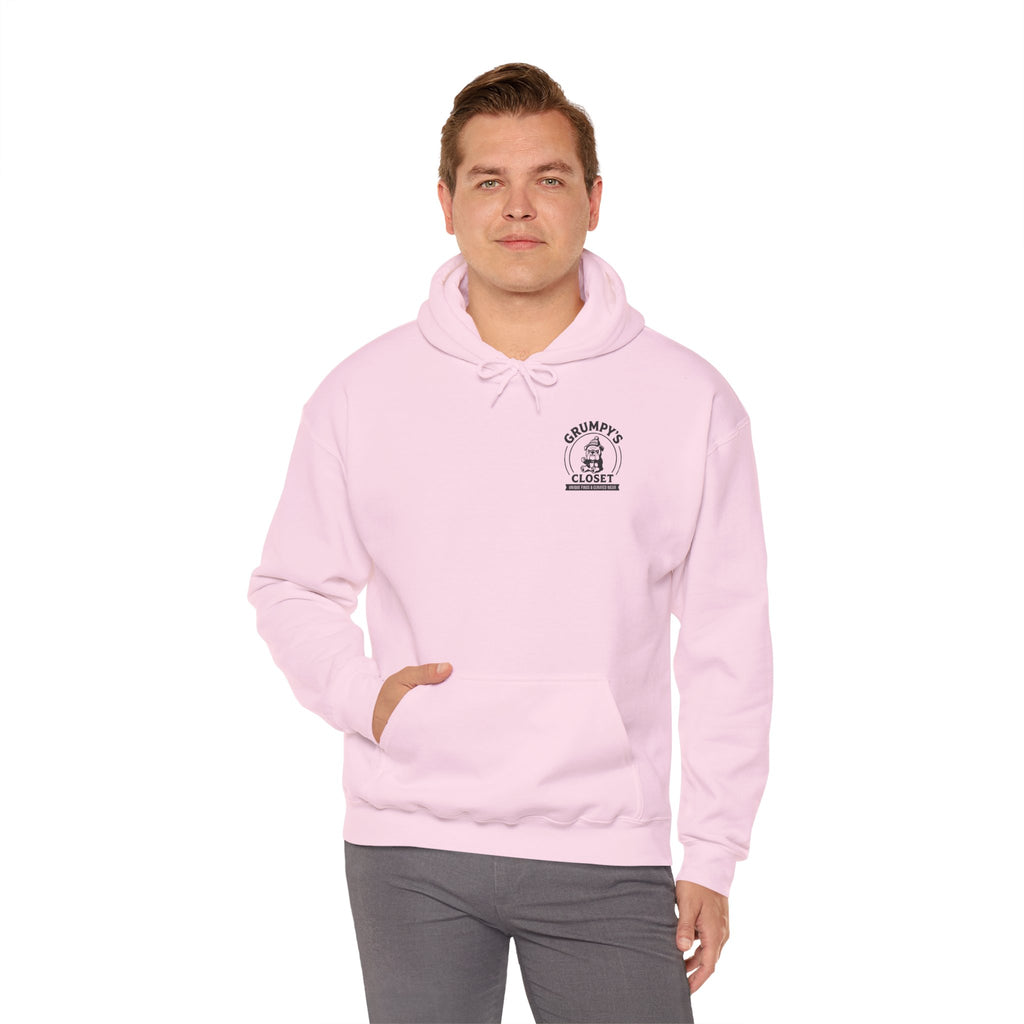 Grumpy's Closet Logo Hoodie | Unisex Graphic Pullover