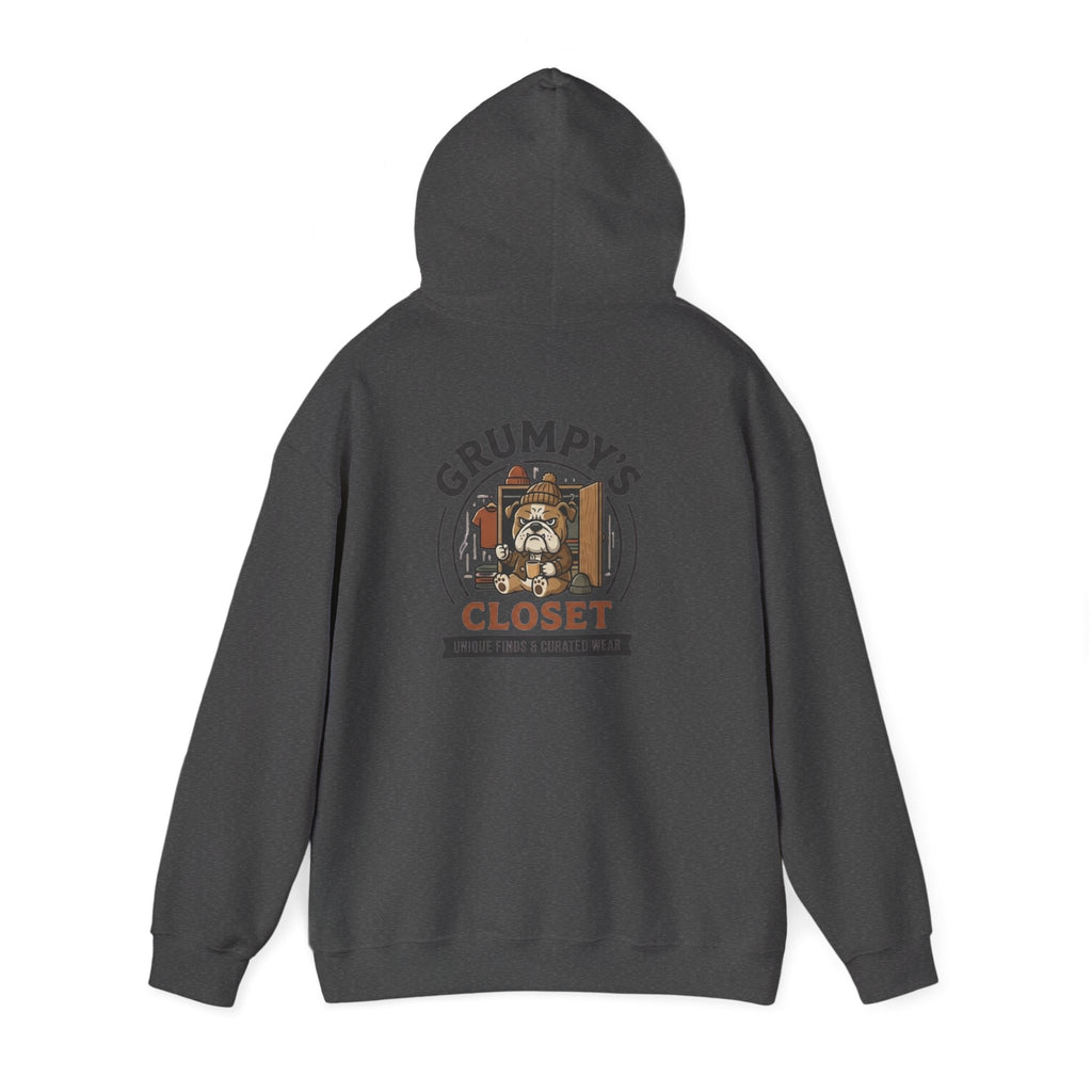 Grumpy's Closet Logo Hoodie | Unisex Graphic Pullover