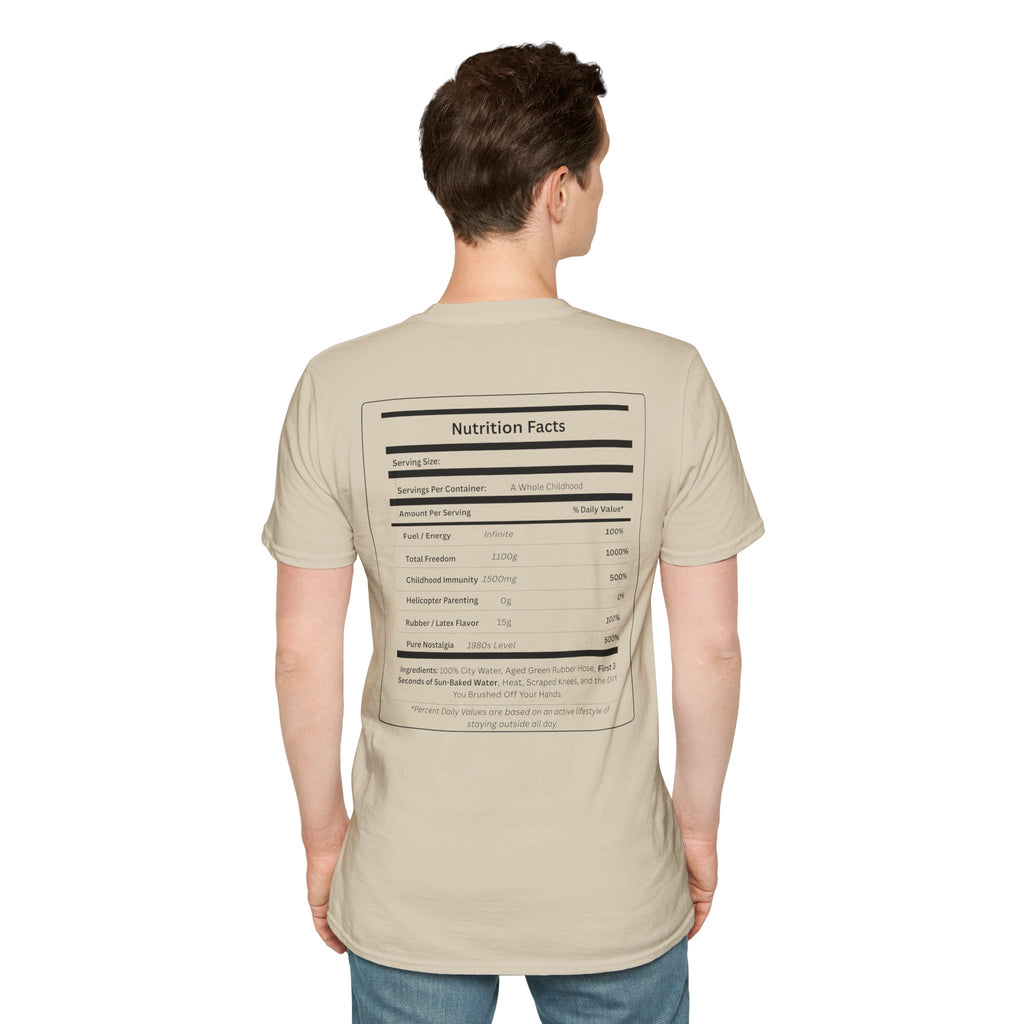 Gen X Raised on Hose Water T-Shirt | Retro Childhood Tee
