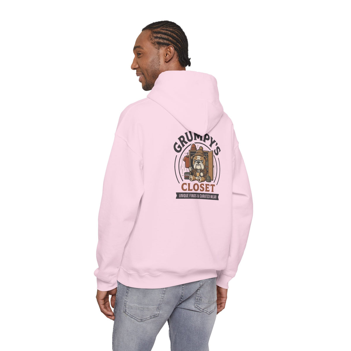 Grumpy's Closet Logo Hoodie | Unisex Graphic Pullover
