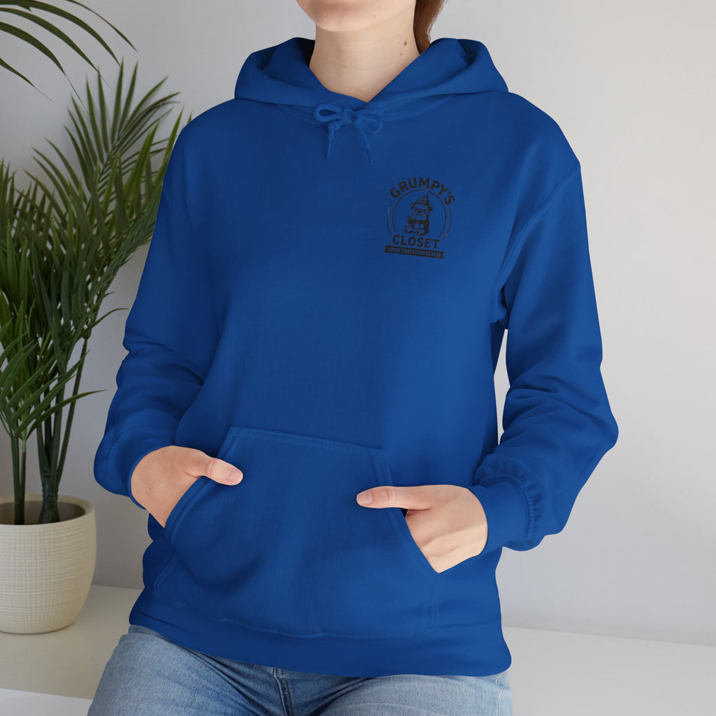 Grumpy's Closet Logo Hoodie | Unisex Graphic Pullover