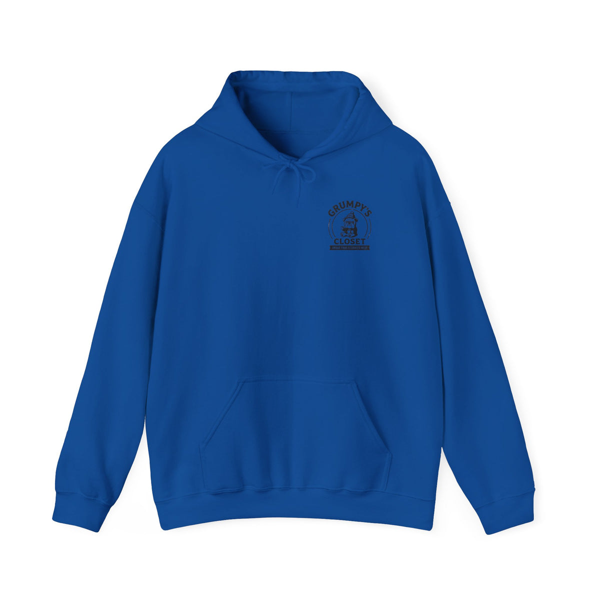 Grumpy's Closet Logo Hoodie | Unisex Graphic Pullover