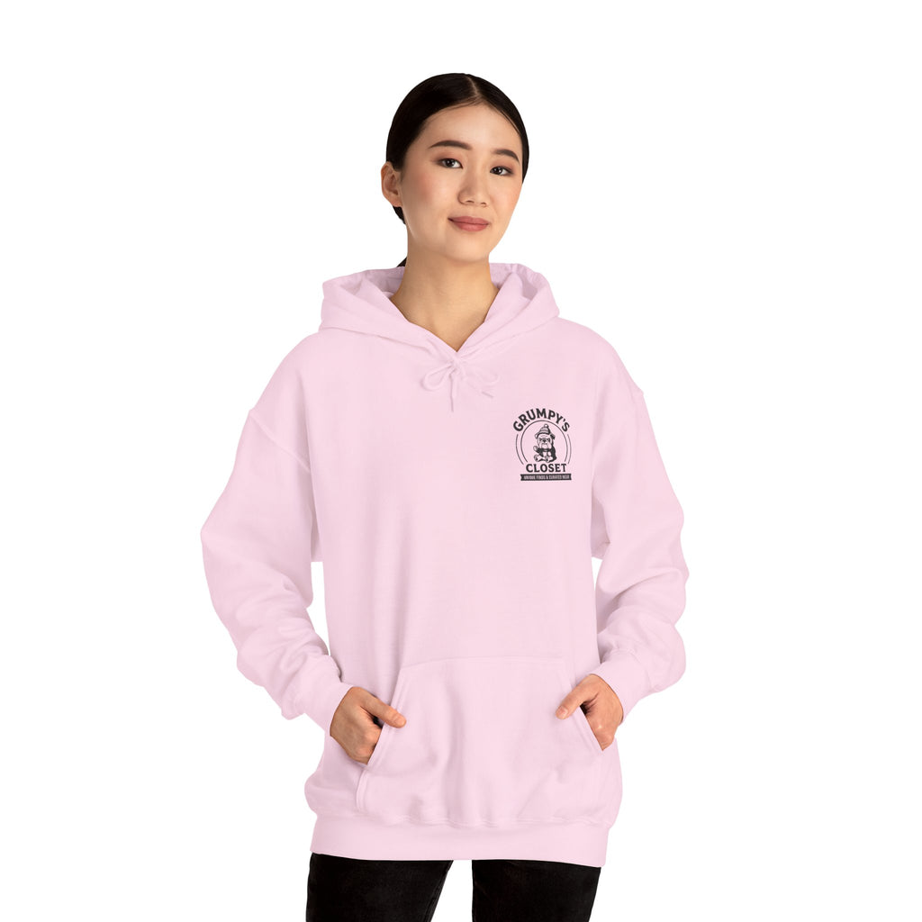 Grumpy's Closet Logo Hoodie | Unisex Graphic Pullover