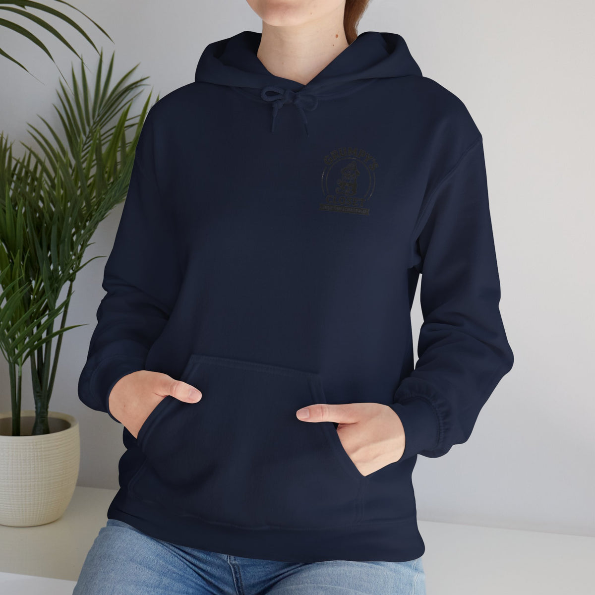 Grumpy's Closet Logo Hoodie | Unisex Graphic Pullover