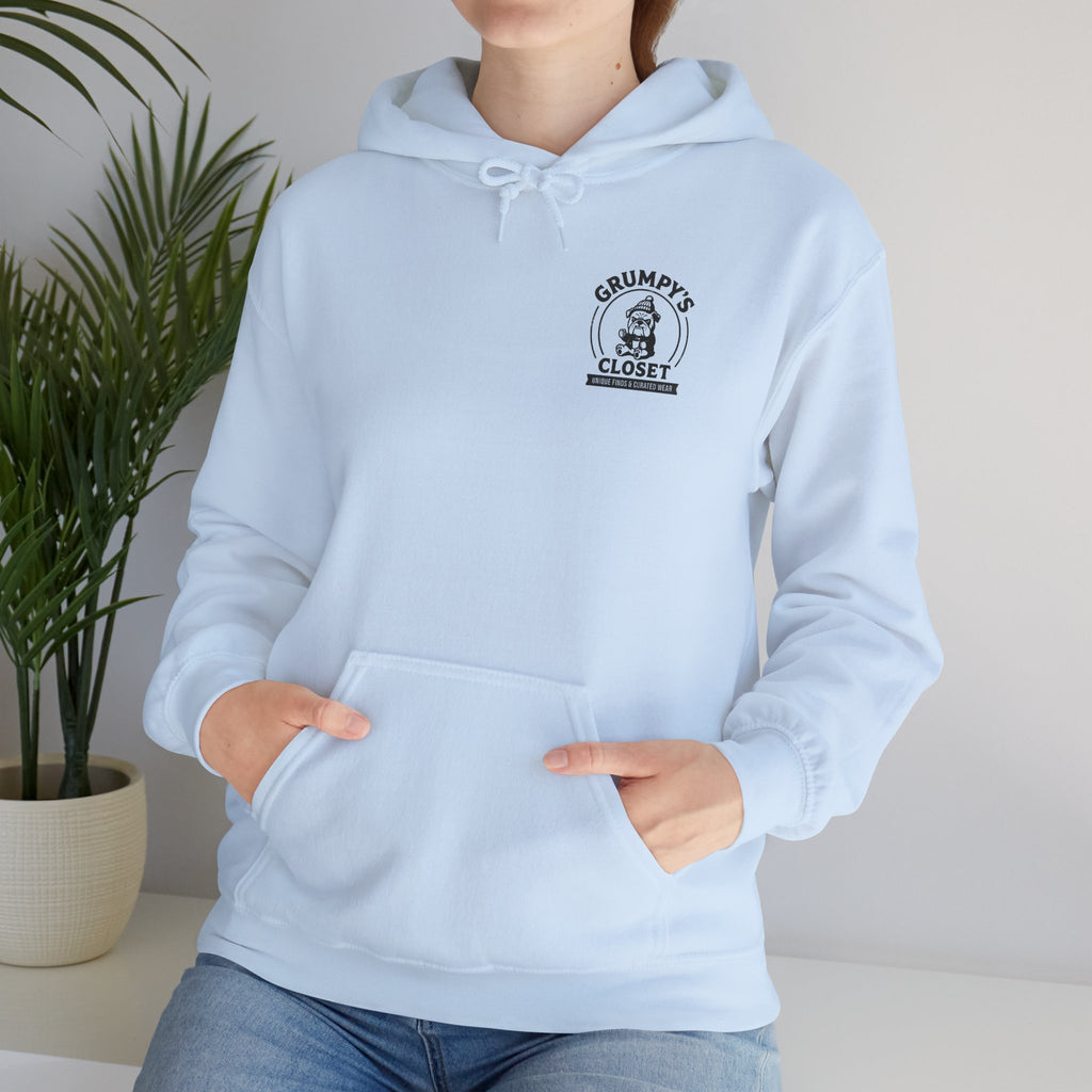 Grumpy's Closet Logo Hoodie | Unisex Graphic Pullover