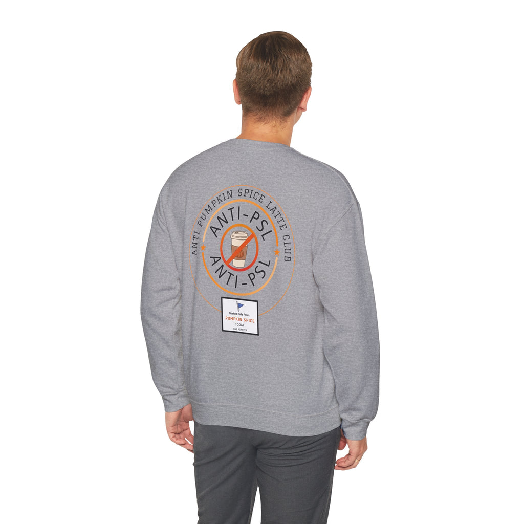 Anti Pumpkin Spice Club Crewneck | Marked Safe Fall Sweatshirt