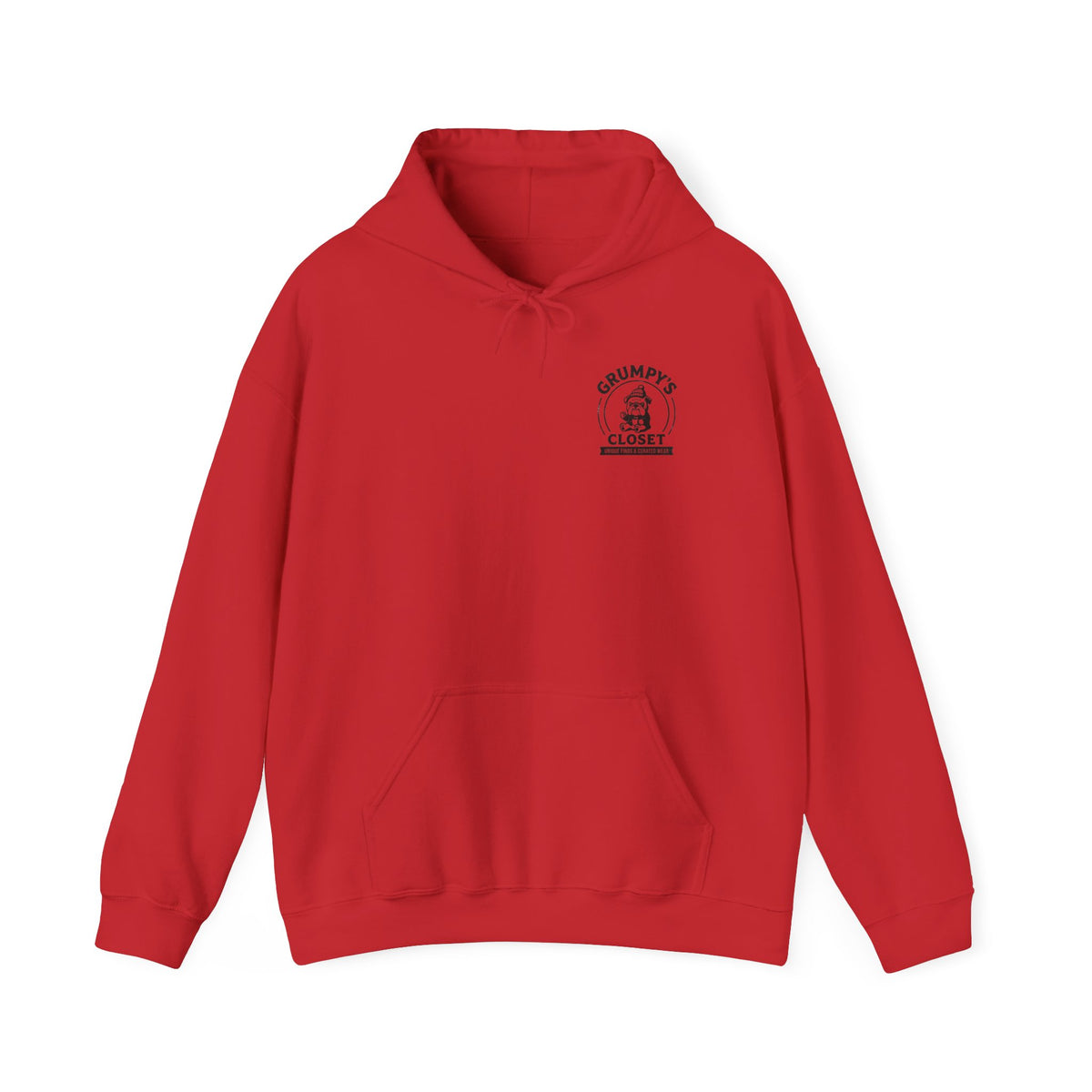 Grumpy's Closet Logo Hoodie | Unisex Graphic Pullover